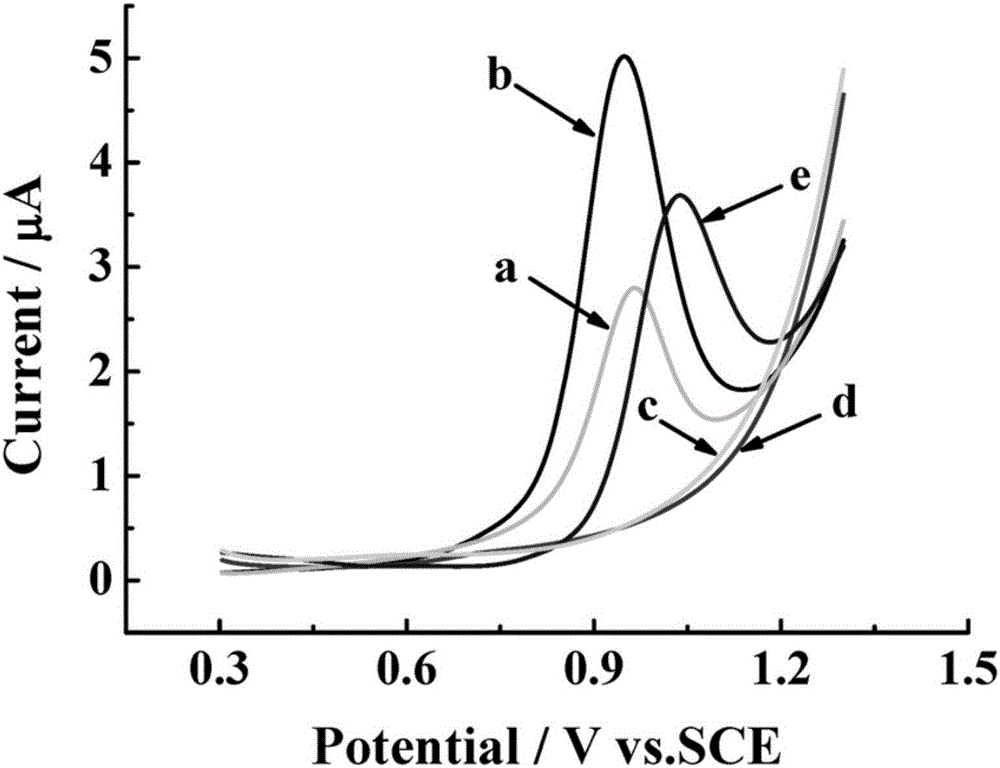 Molecularly imprinted electrochemical sensor for CYR trace rapid detection and preparation method and application thereof