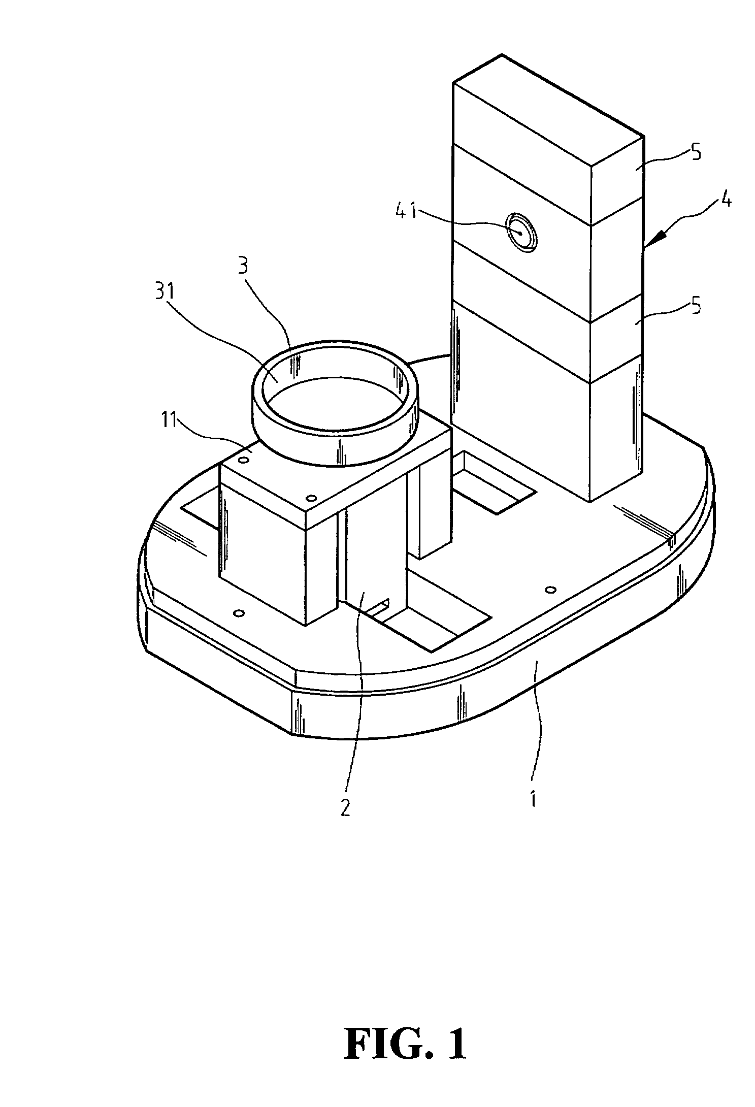 Cylindrical reagent chip analyzer