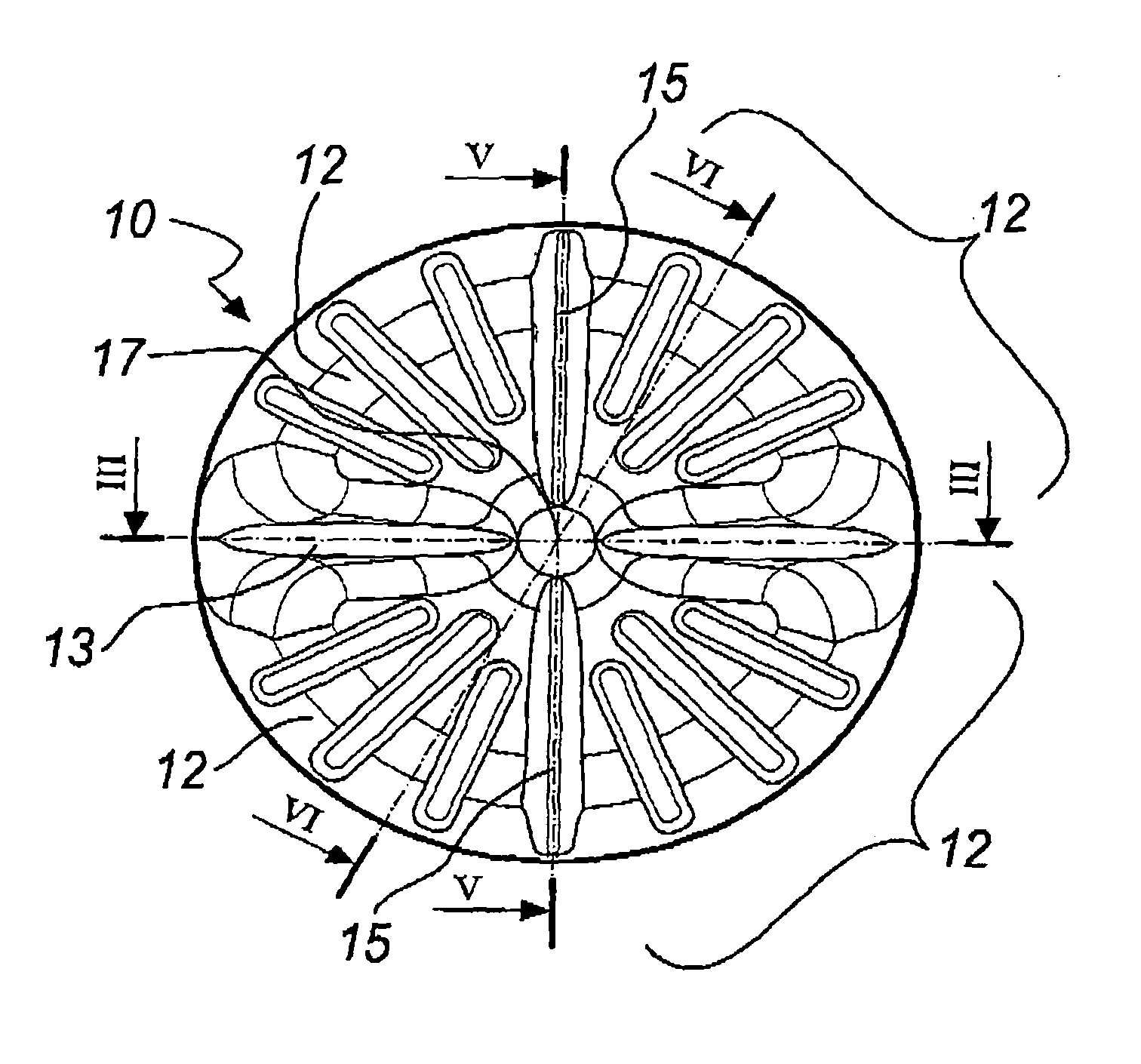 Plastic bottle base