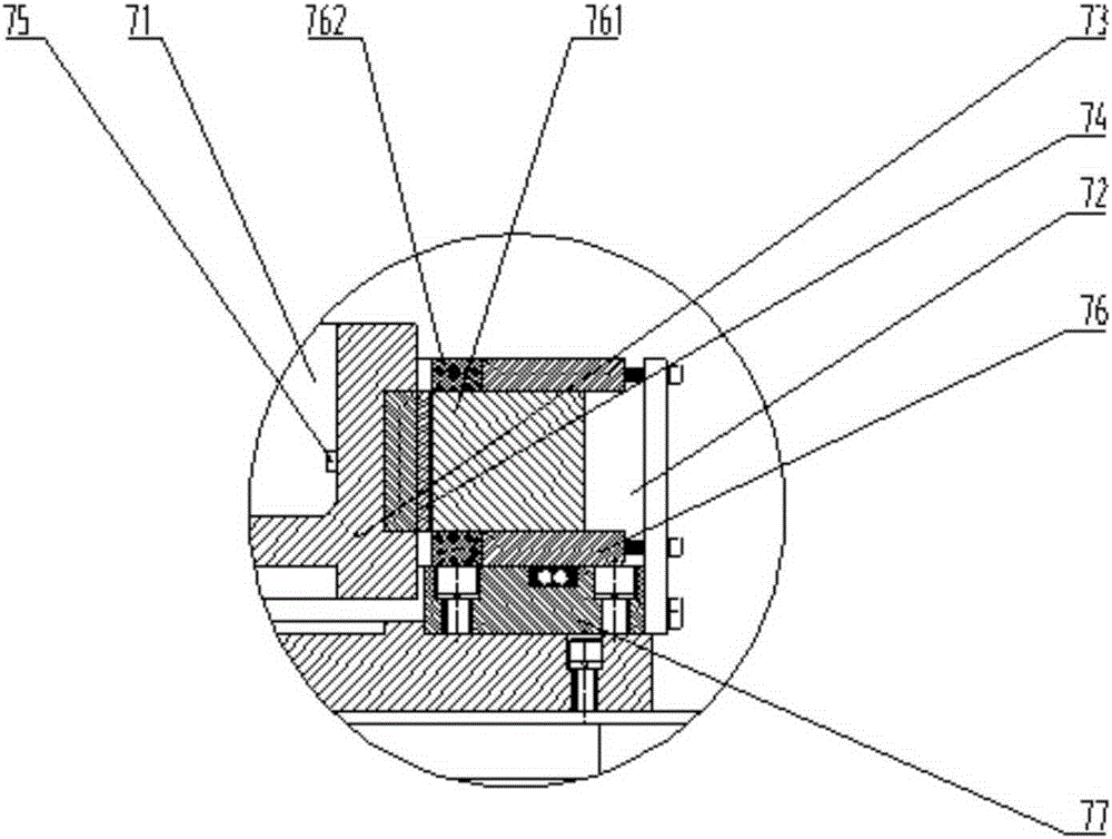 Numerical control electric screw press driven by permanent magnet synchronous linear servo motor