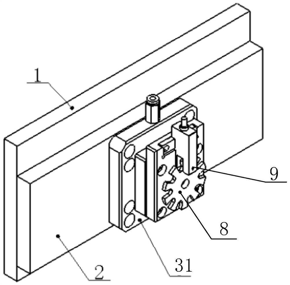 Wafer rotating speed detection device