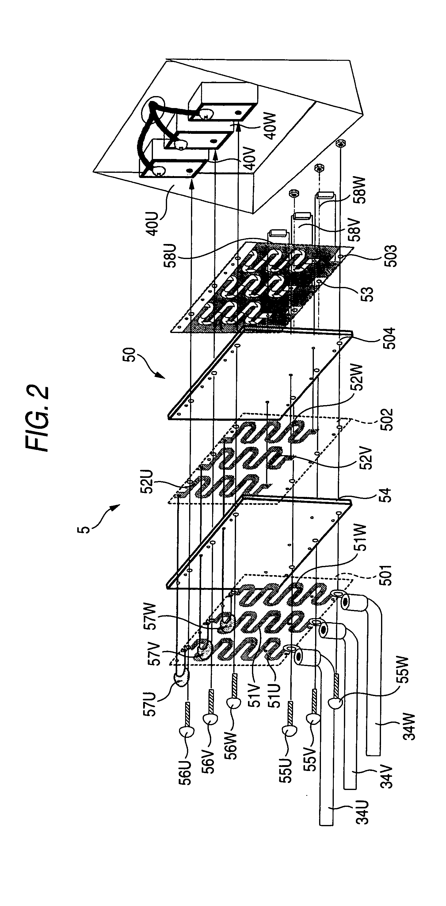 System using power converter, microsurge suppressor and microsurge suppression method