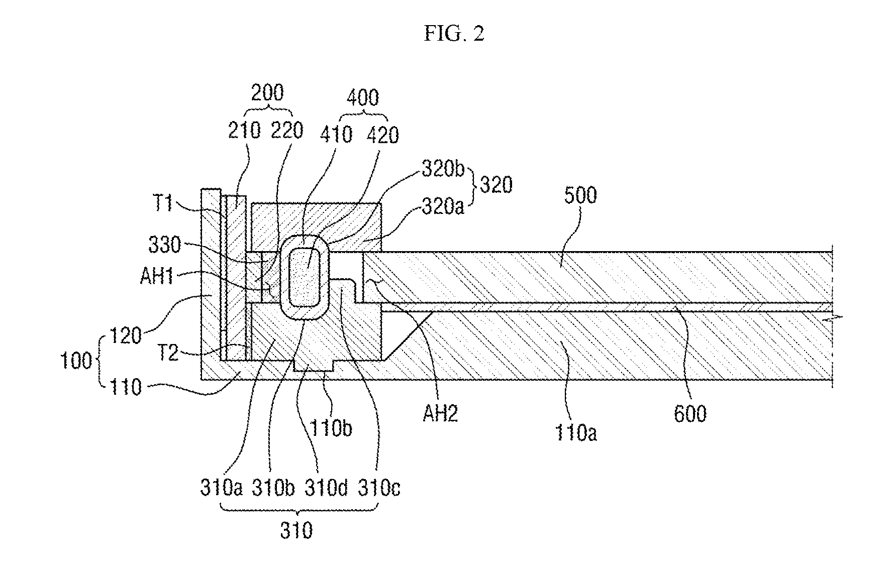 Container of quantum dot bar and backlight unit comprising the same