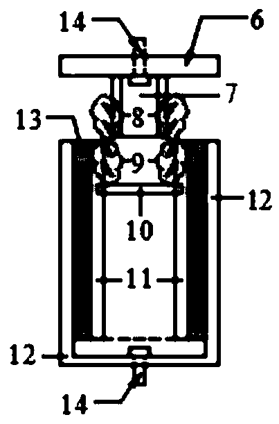 A spring damping cooperative vibration isolation/shock reduction device