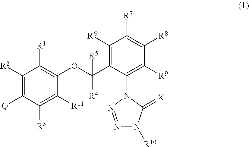 Tetrazolinone compounds and applications thereof