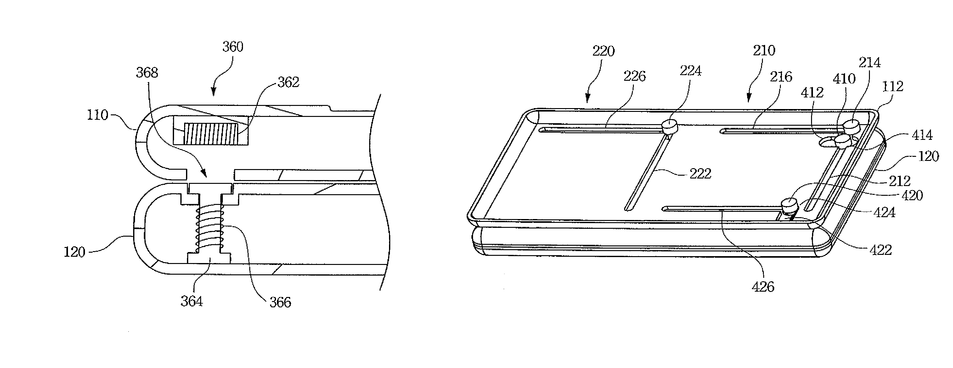 Multi-directional sliding module and application thereof