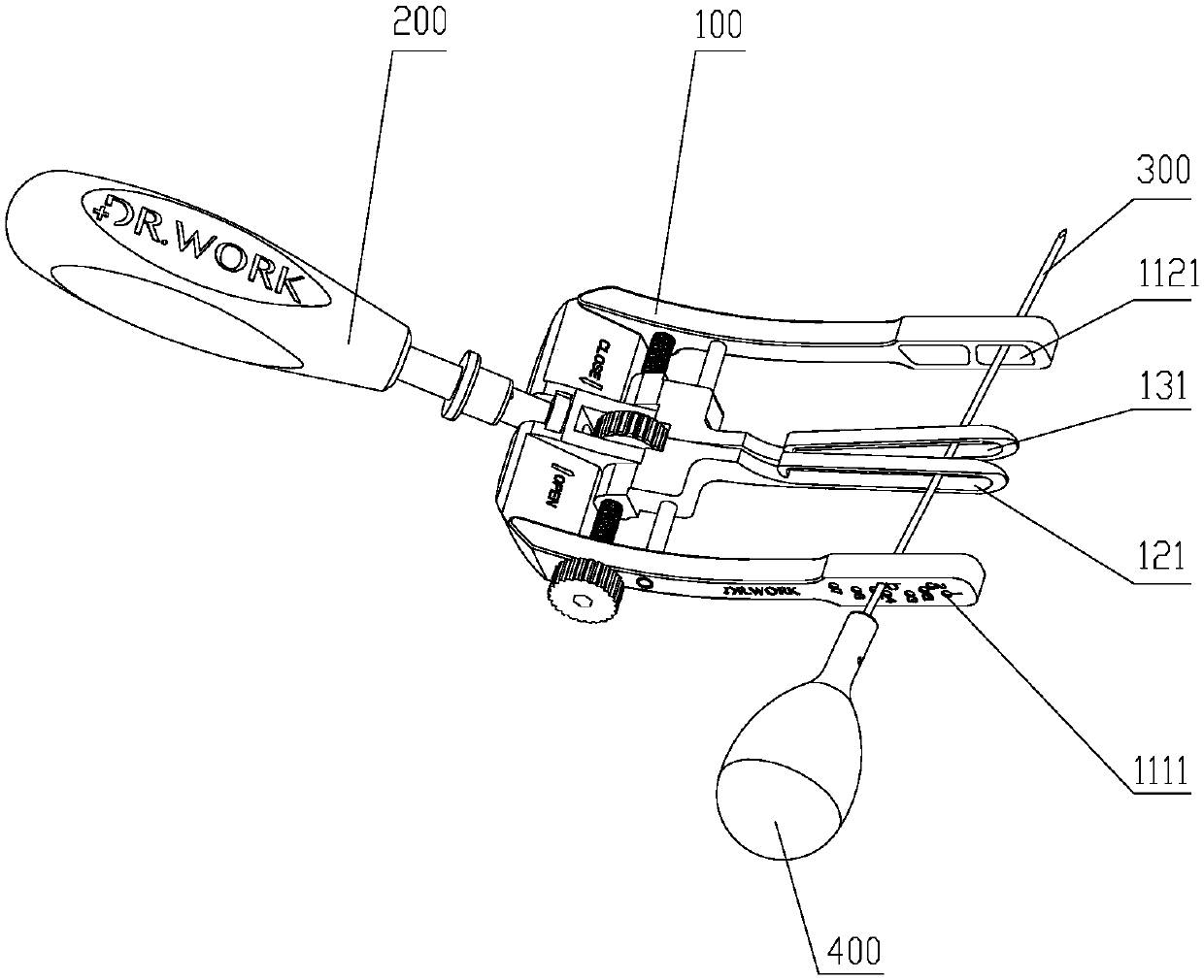 Achilles tendon stapler