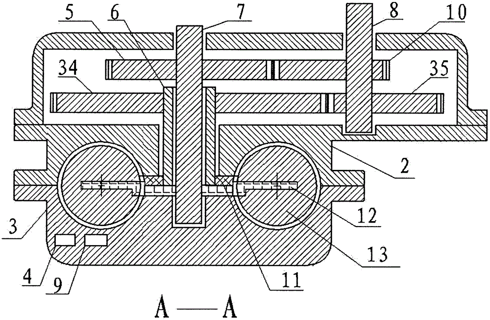 Rotation piston pump