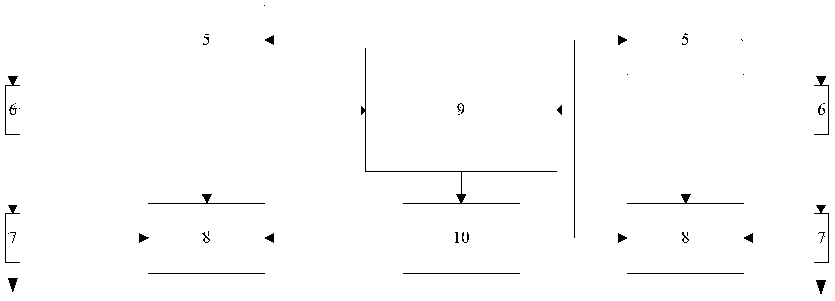 High-precision dual-channel temperature measuring circuit for spacecraft ontrack leakage detection