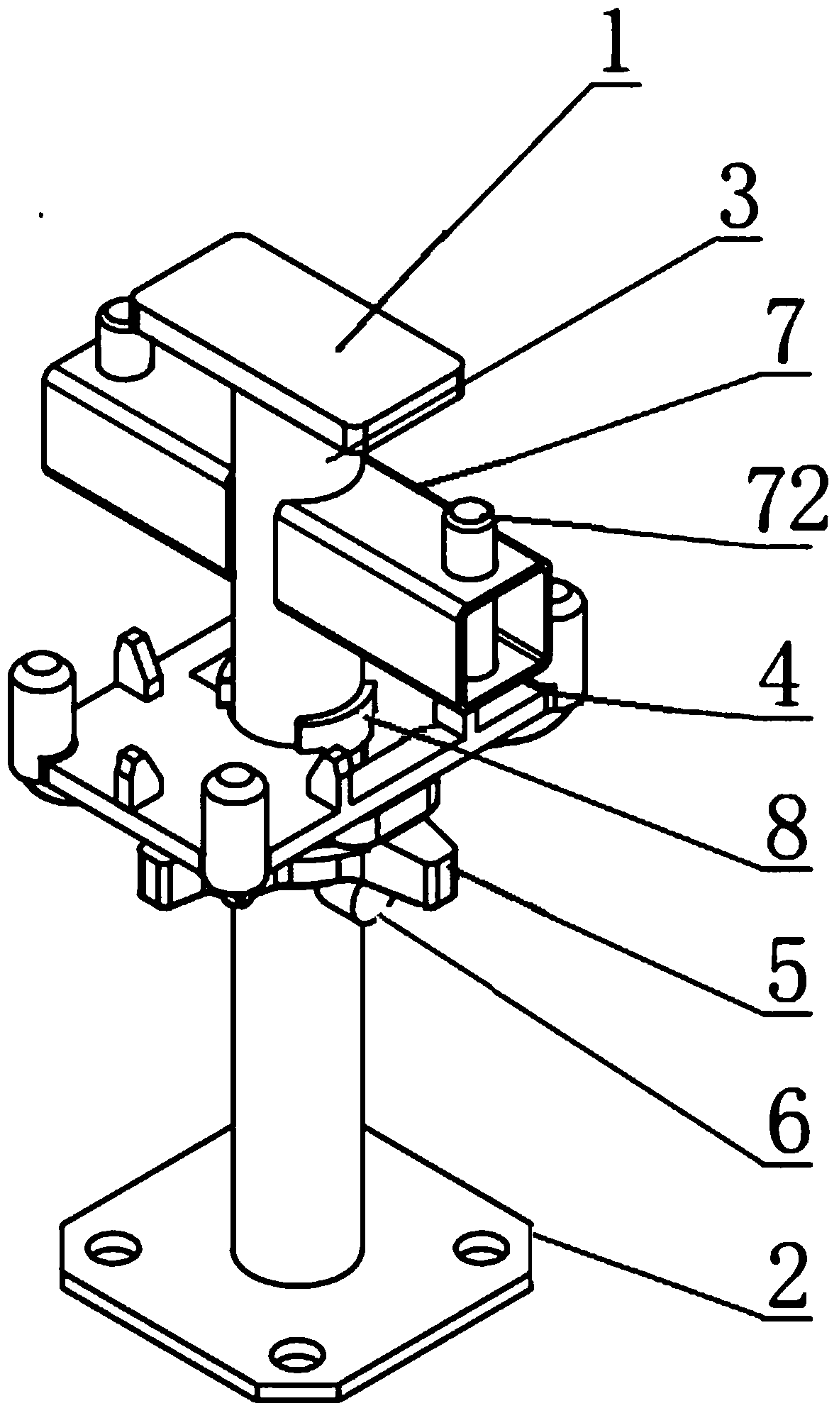 Circular tube and circular cylinder positioning early head removal device