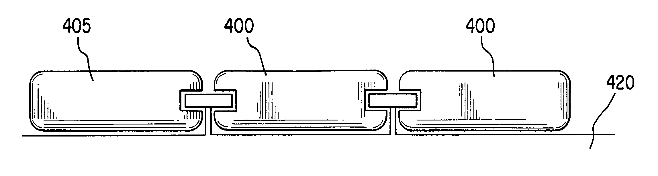 Structure and method for interconnecting construction units made from composite materials