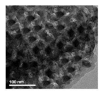 Mesoporous silica resin and preparation method thereof