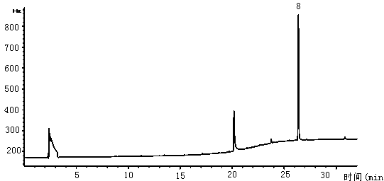 Detection method for polychlorinated naphthalene content in electronic and electrical product rubber part