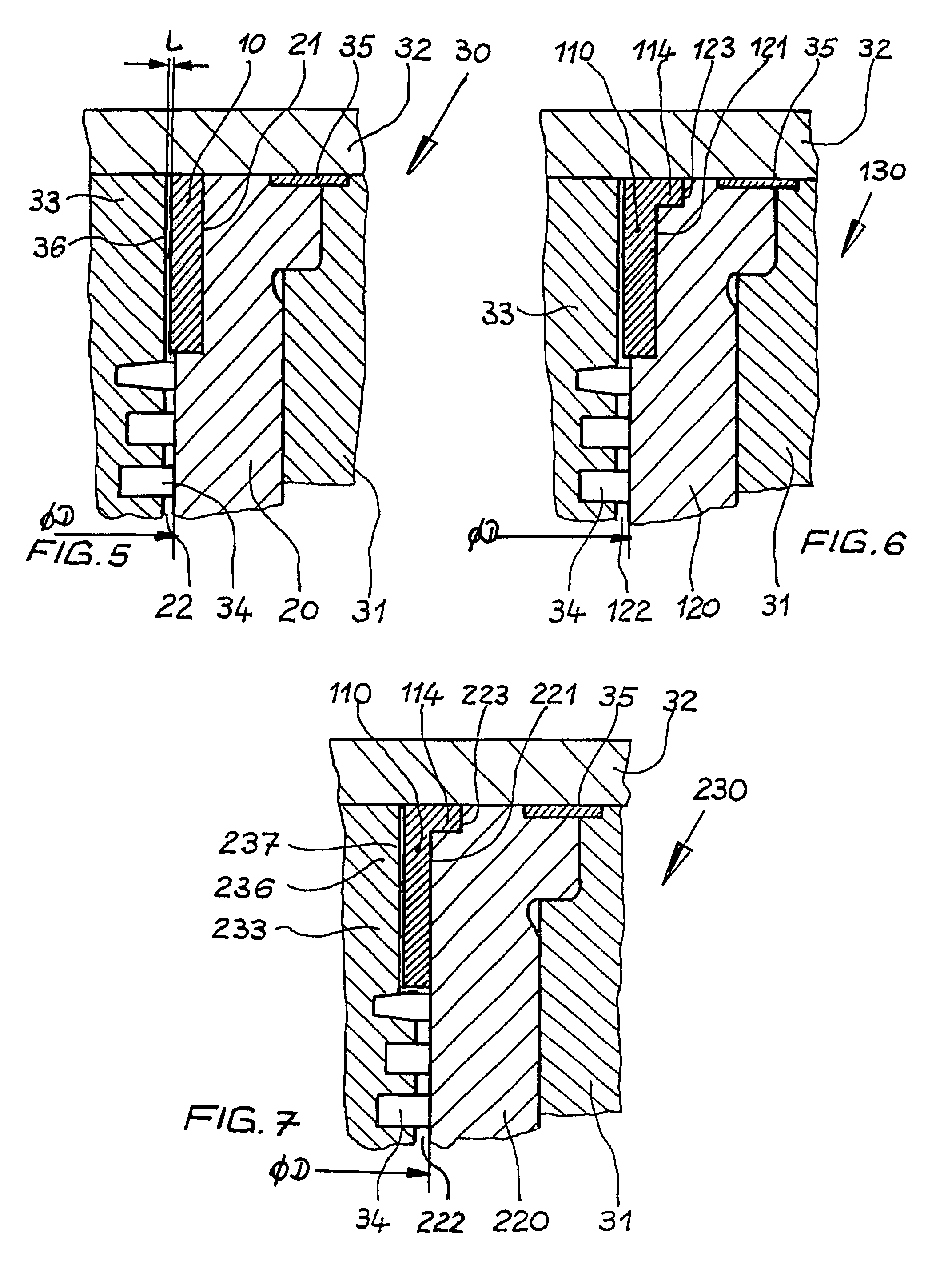 Insert for a cylinder sleeve or a cylinder of an internal combustion engine