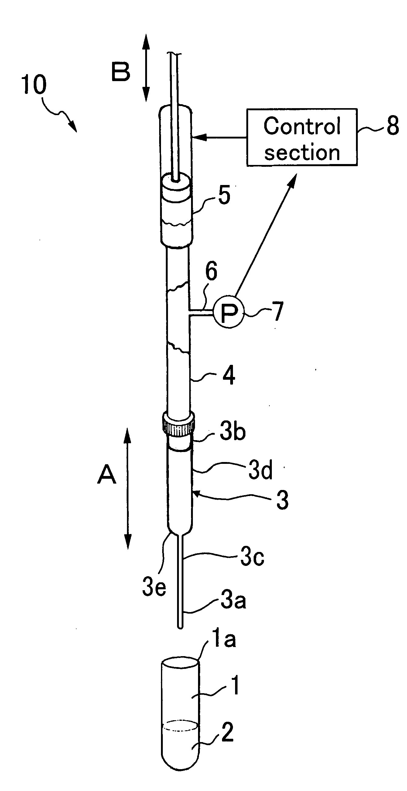 Method of Detecting Dispensed Quantity, and Liquid Suction Monitoring Dispensing Apparatus