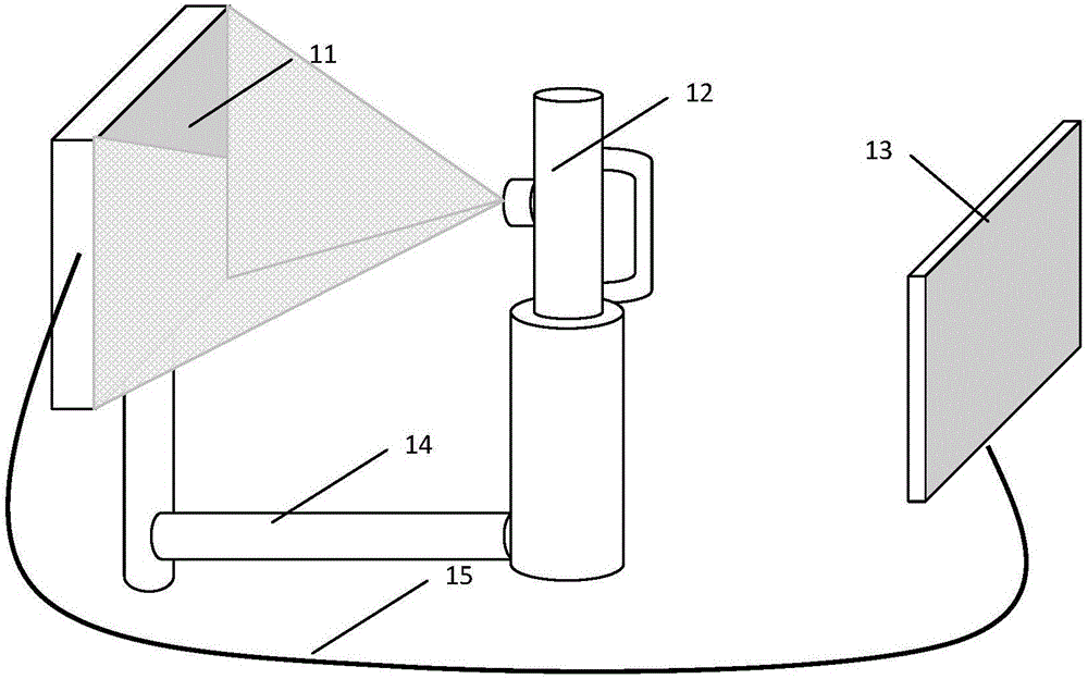 Portable X-ray video camera