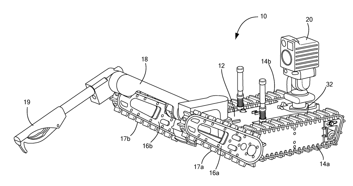 Remotely controlled packable robot