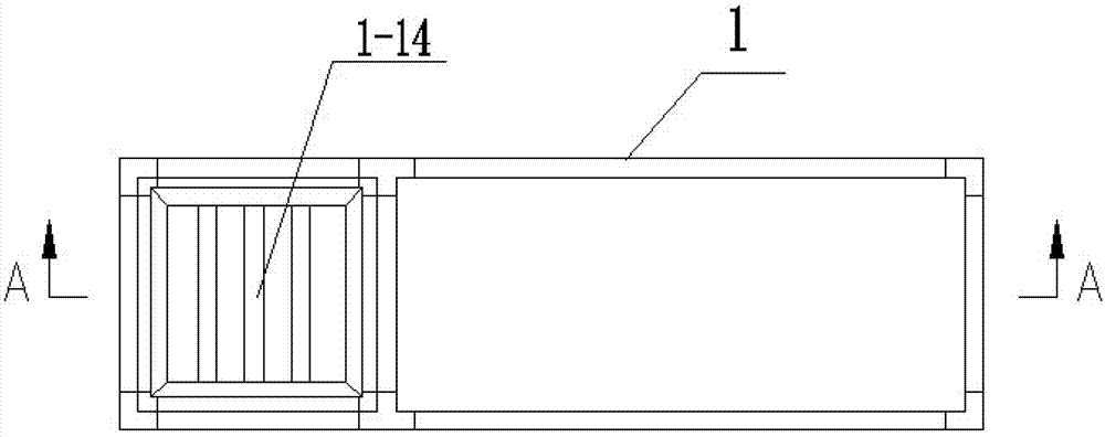 Indoor dust-free ventilation inner and outer circulation device