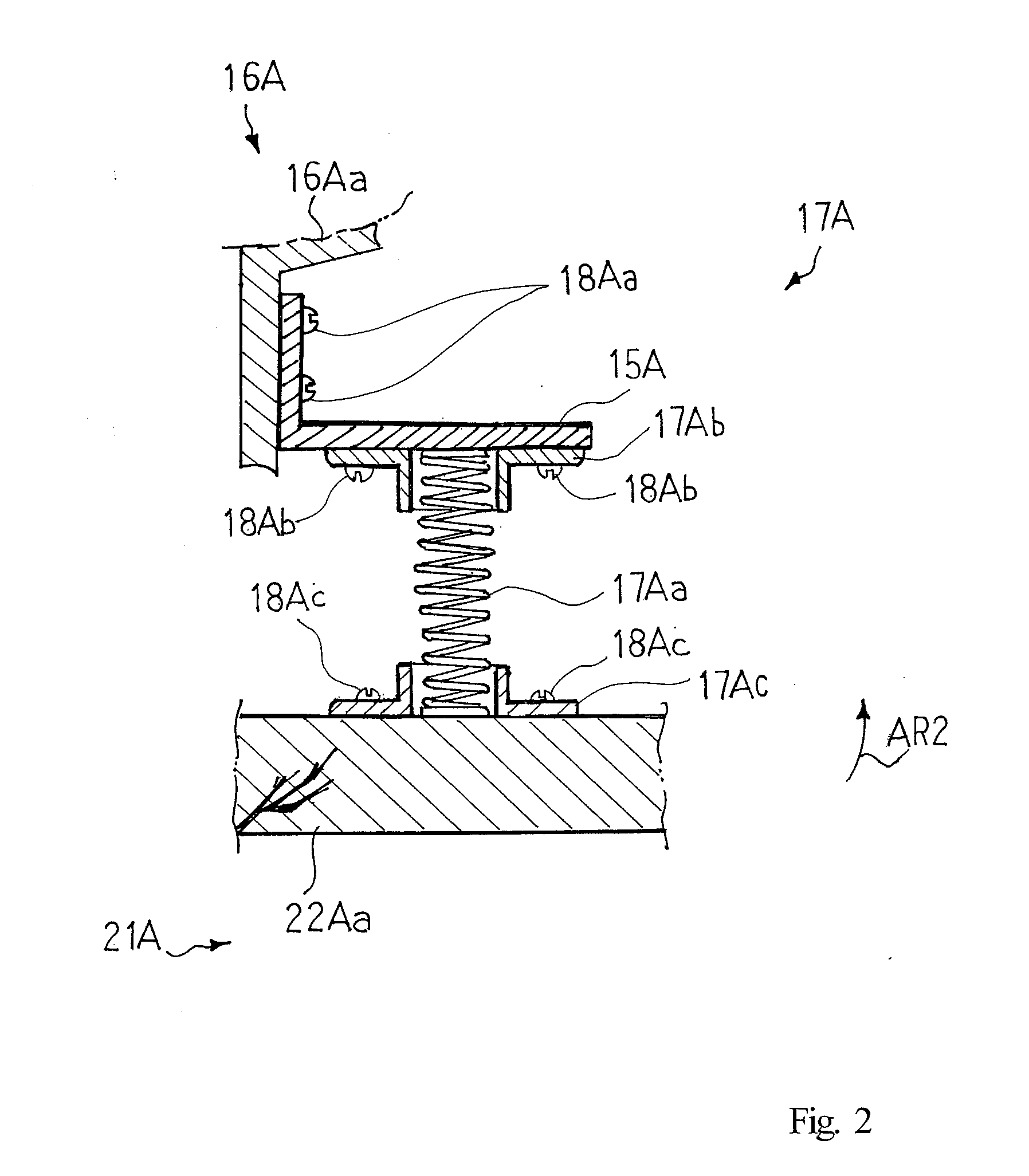 Upright piano and action unit incorporated therein