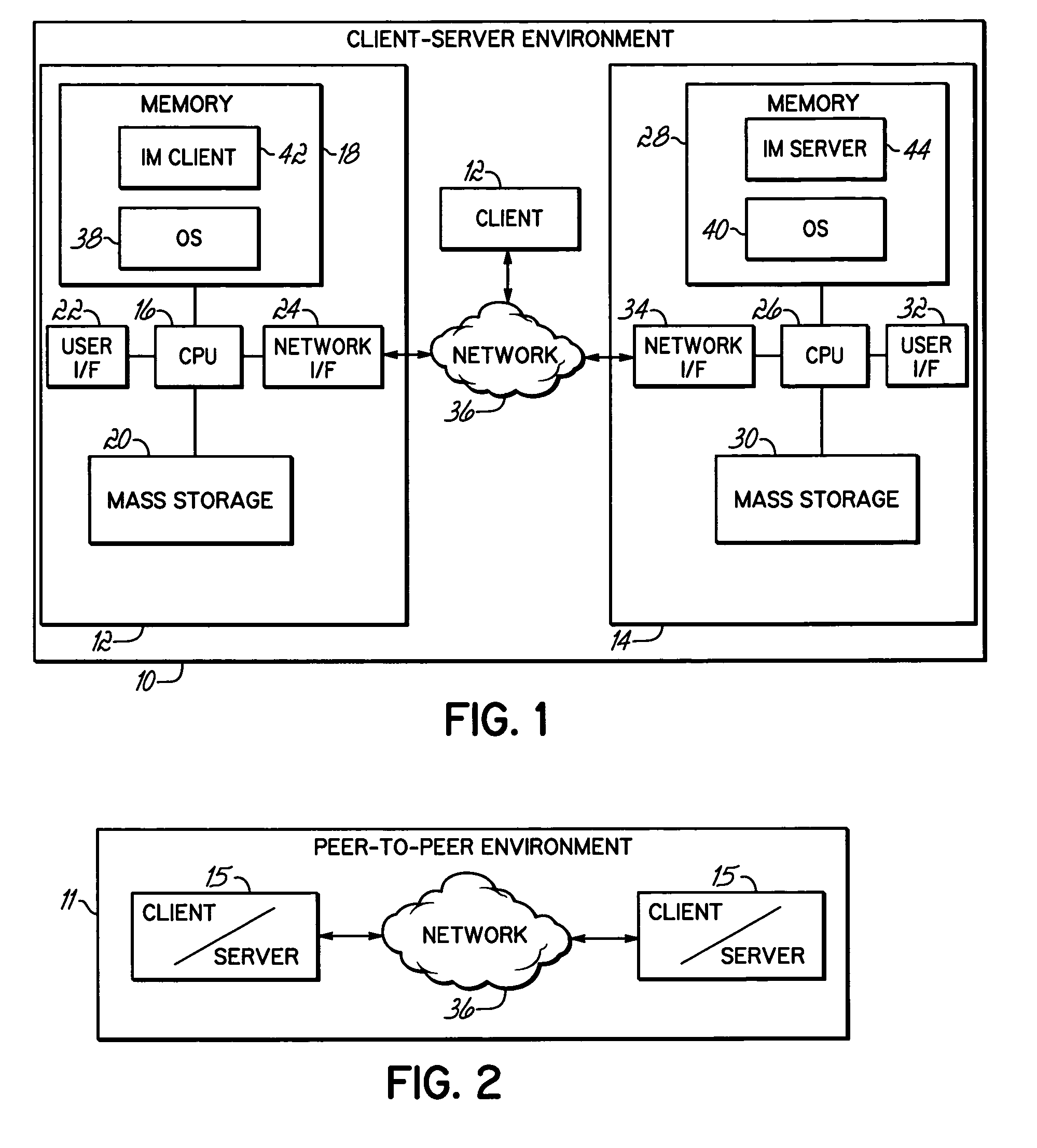 Identifying and displaying relevant shared entities in an instant messaging system