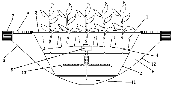 Flower box guard bar