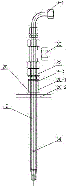 A kind of marine incinerator treatment system