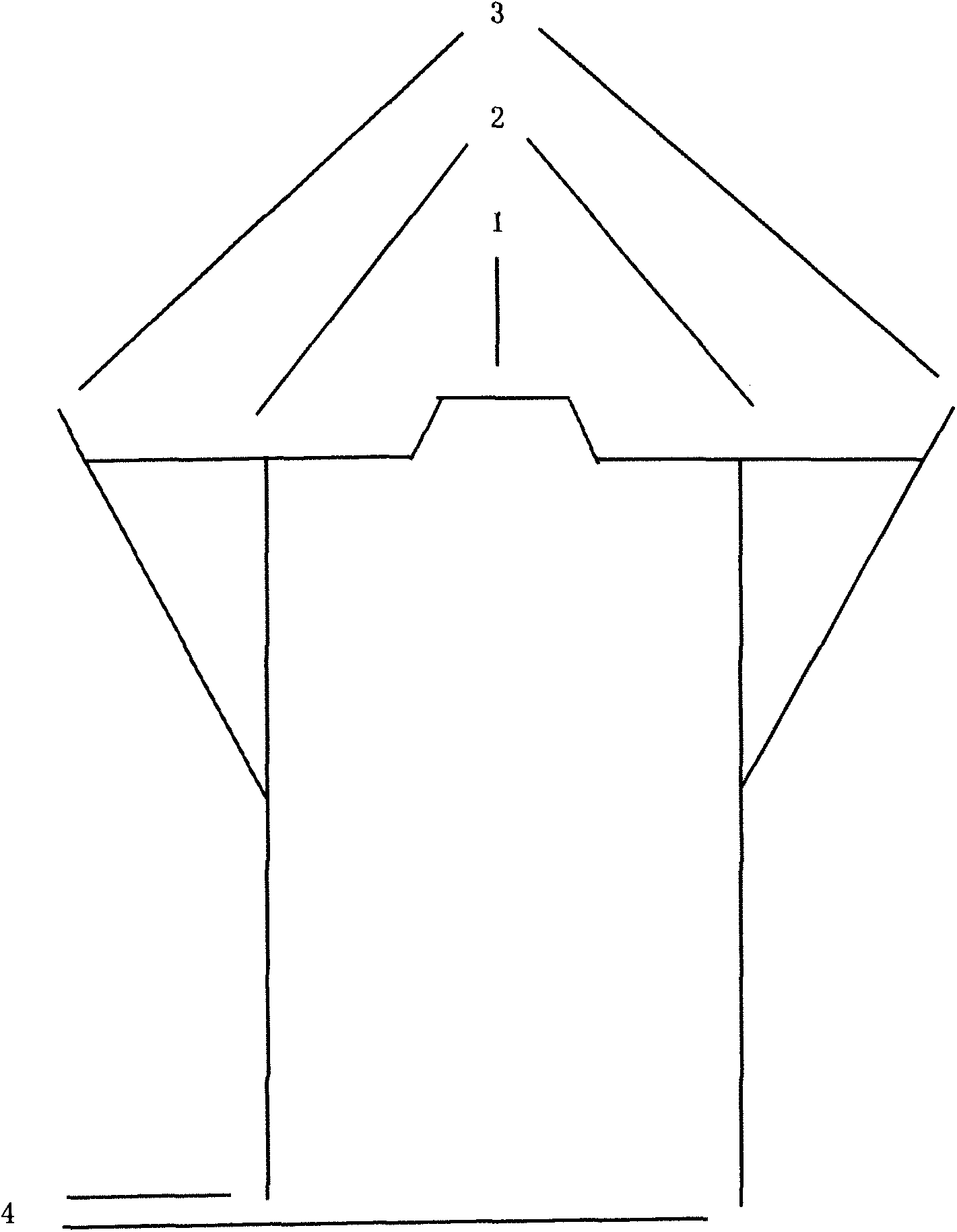 Integral non-hooking sparking plug for electric trolley bus