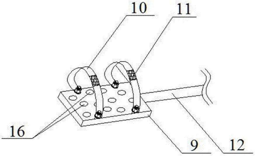 Rehabilitation training device with anti-convulsant and anti-thrombotic functions for stroke patients