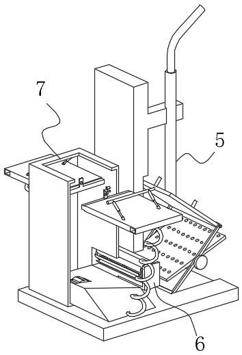 A food packaging printing device with clear printing