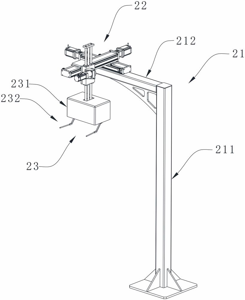 A rail vehicle bogie wedge support robot