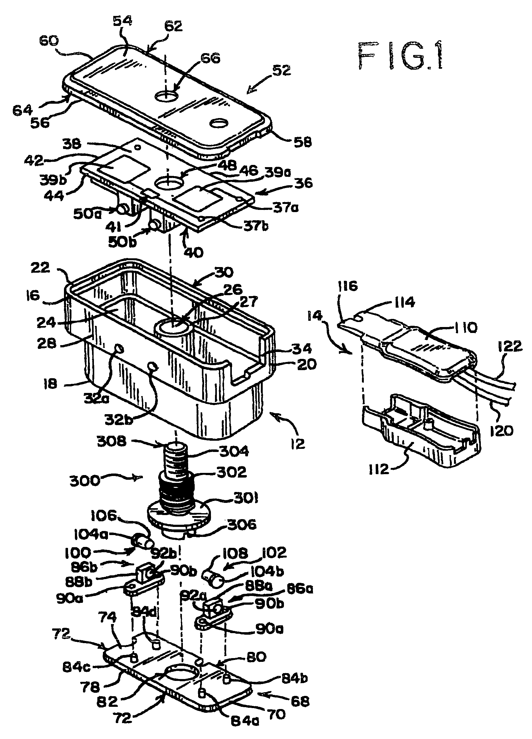 Apparatus, a system and a method for securing and/or for displaying a device on a fixture