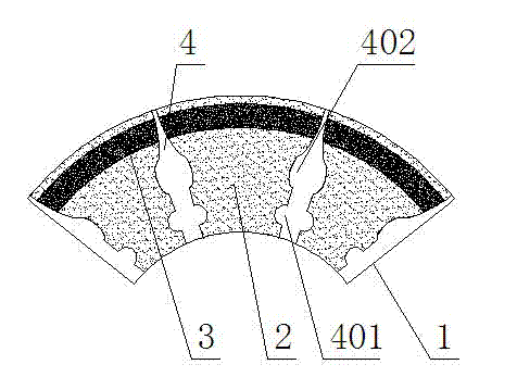 Preparation method for metal-based ceramic composite material grinding roller of vertical grinding machine