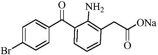 Bromfenac sodium preparation method