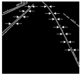 Complex road detection method under gradient point pair constraint