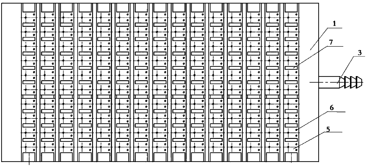 A processing fixture and processing method for realizing aluminum-nickel bonding of ceramic chip packaging devices