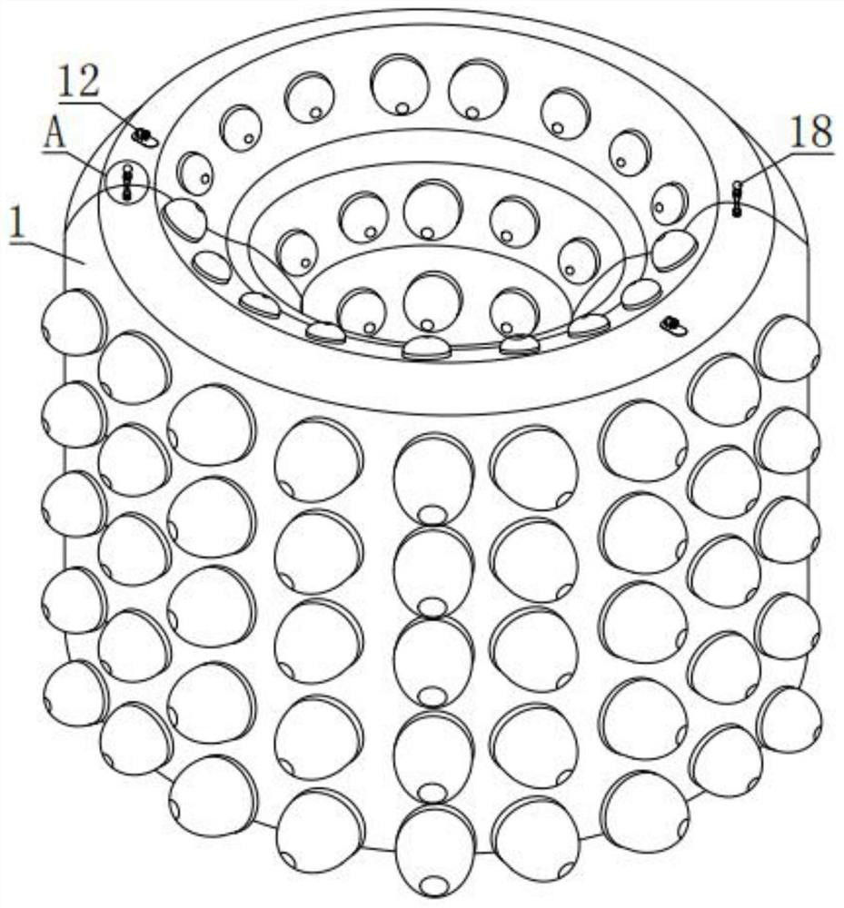 Binding type kneecap device having anti-abrasion function and used for physical training, and method