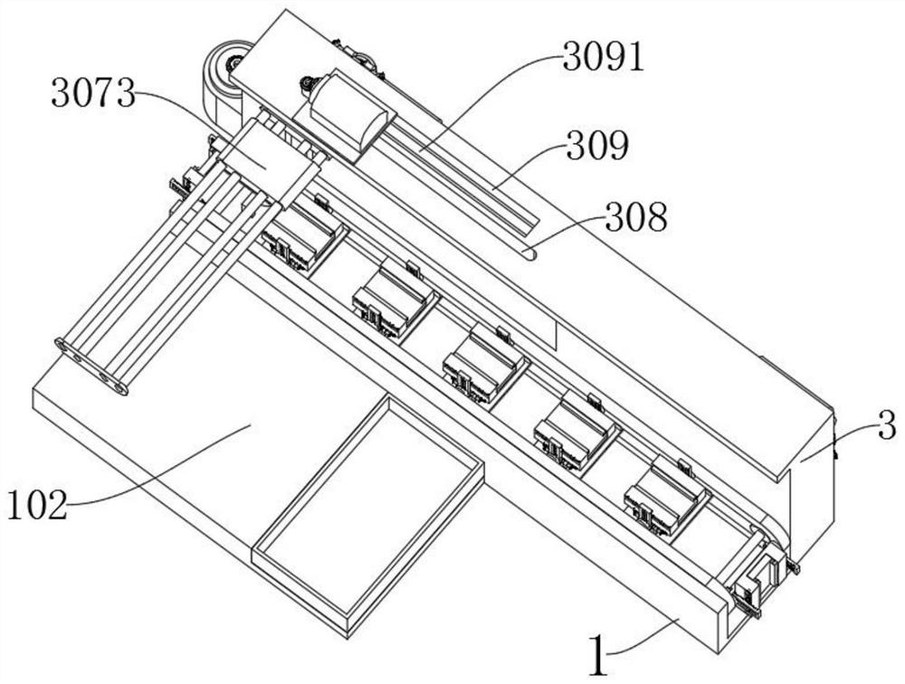 Stable mounting device for chip production