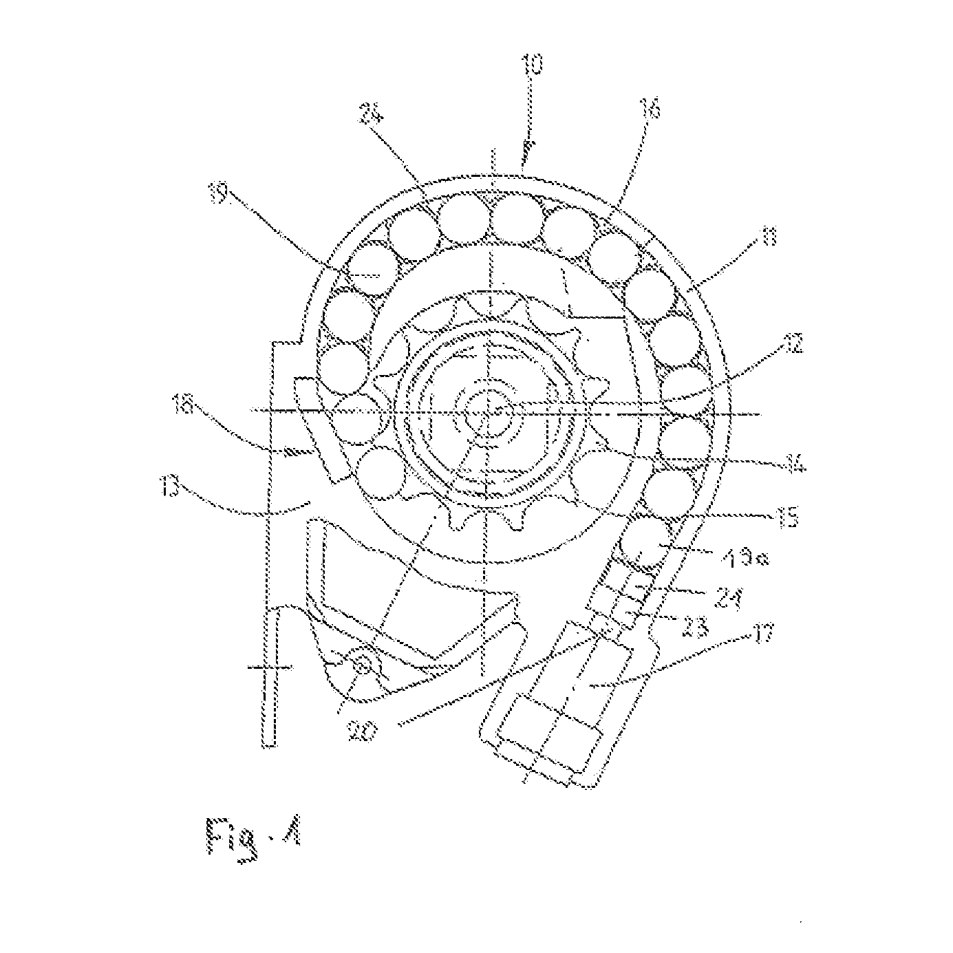 Tensioning Device for a Safety Belt