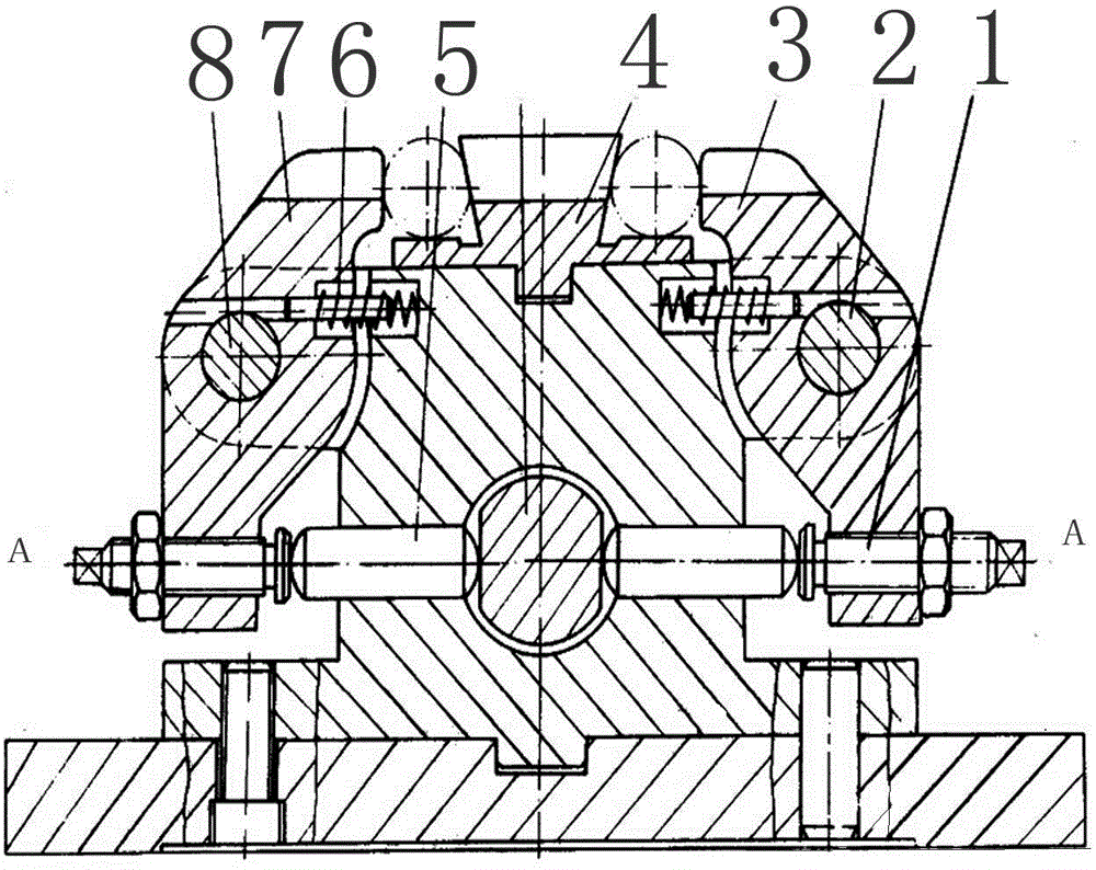 Clamp for rod material alignment