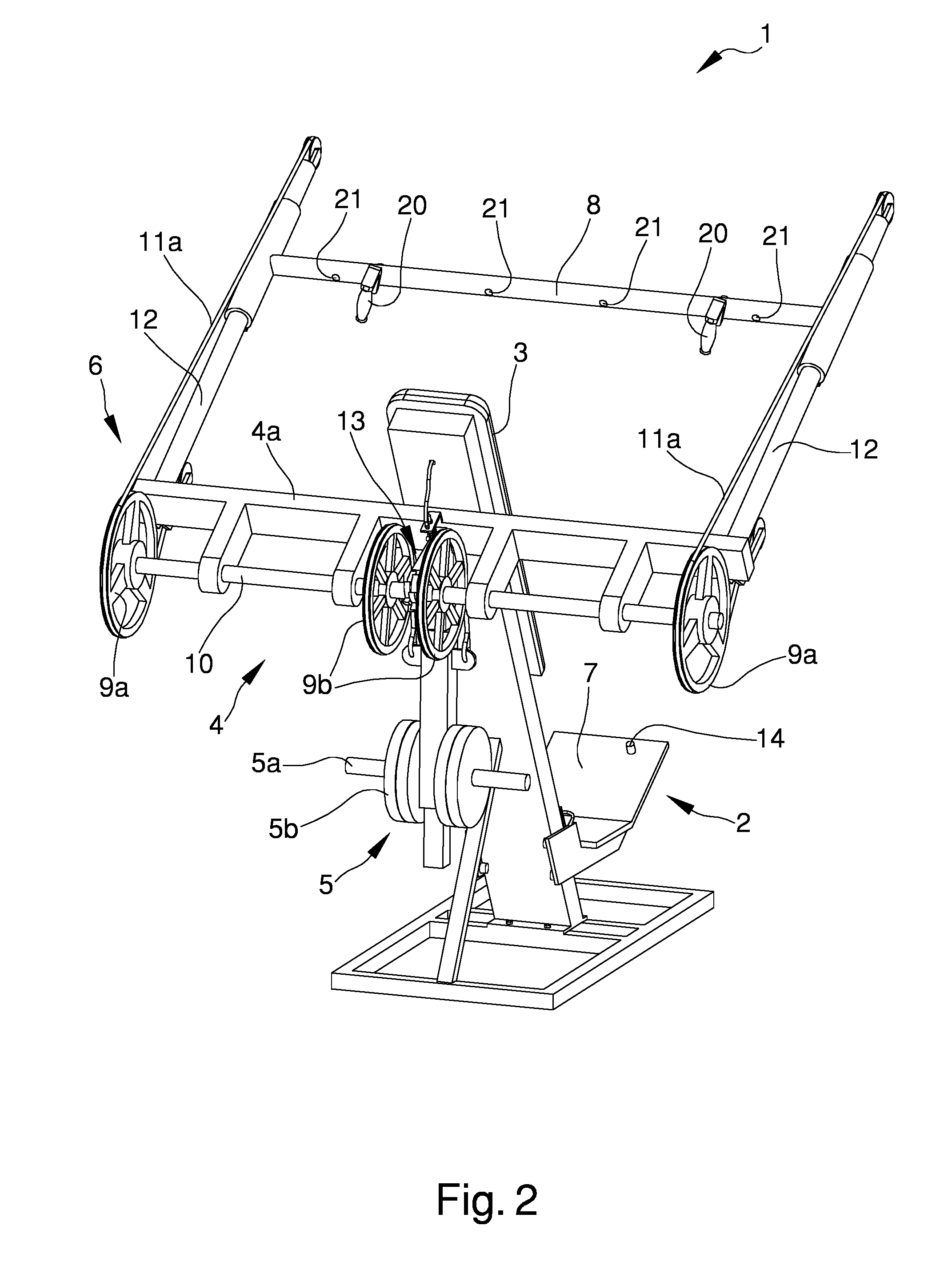 Gymnastic machine