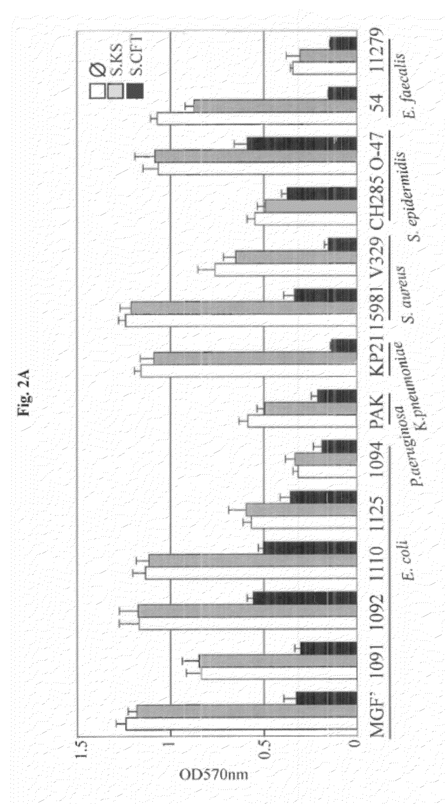 Use of bacterial polysaccharides for biofilm inhibition