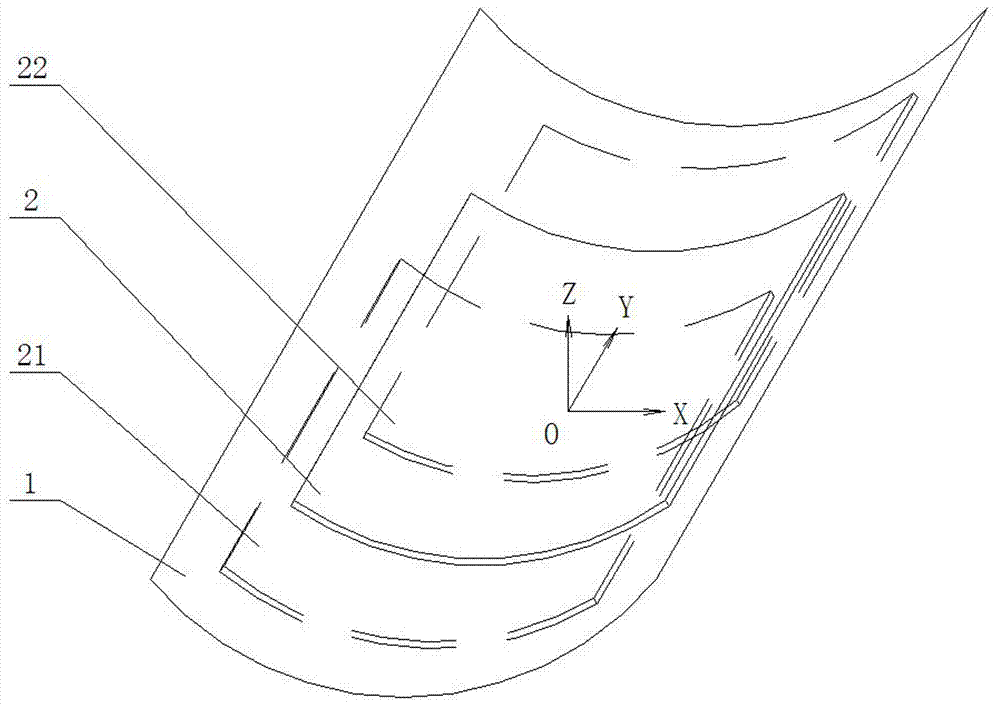 Single-curved-arc-surface tempered glass production device and method