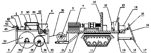 Traction grass planter for desert control