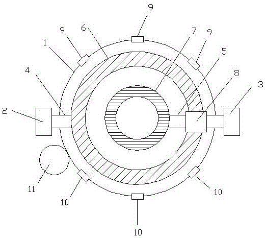 Vibrational multifunctional stirring device and stirring method thereof