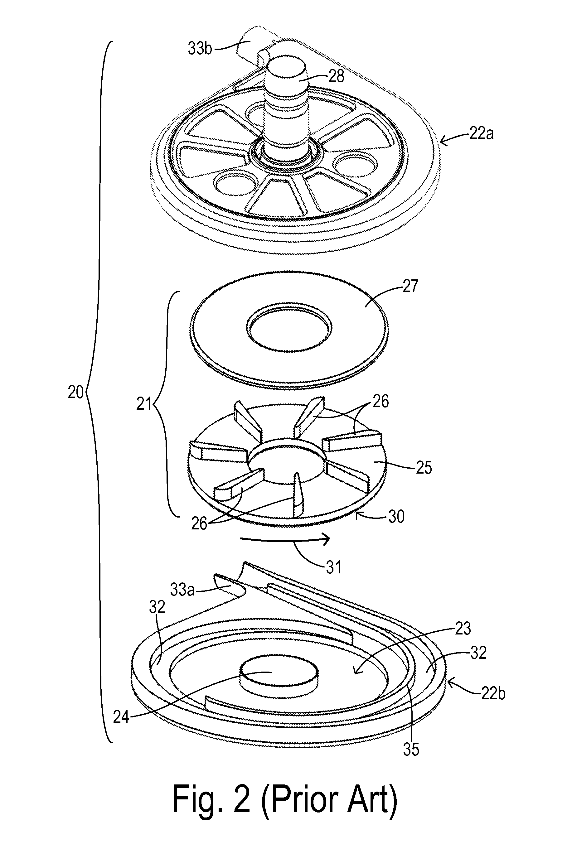 Backflow detection for centrifugal blood pump