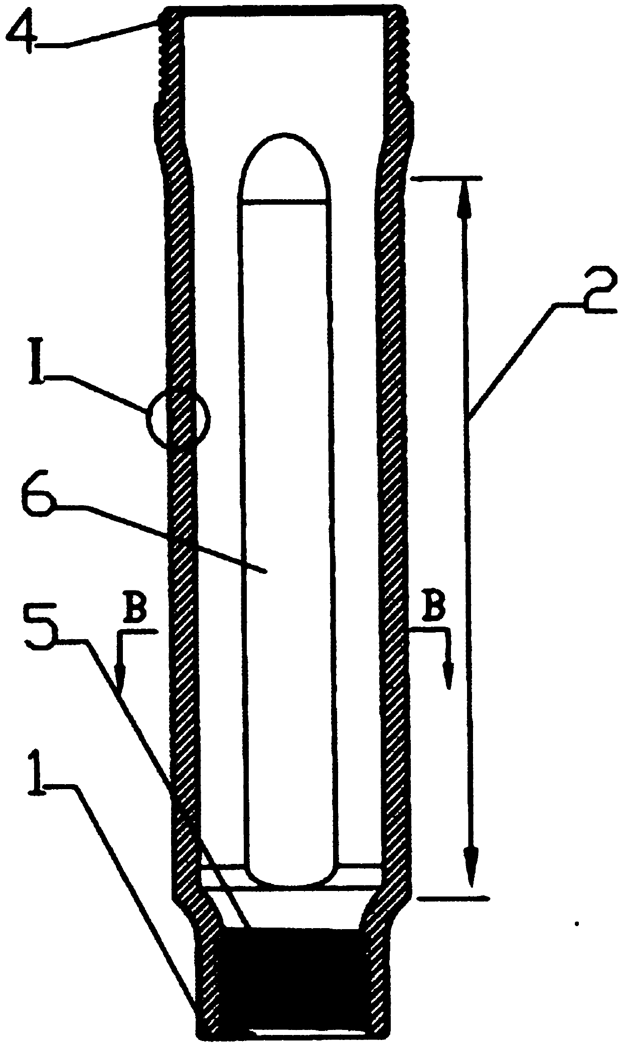 Connecting pipe for novel fire-fighting equipment