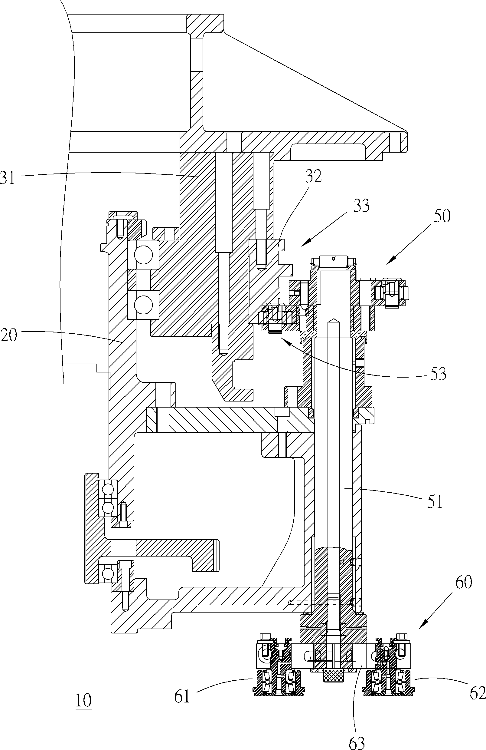 Seaming mechanism of can manufacturing machinery