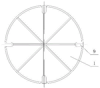 Disc type casting member superpose pouring apparatus convenient to dismount