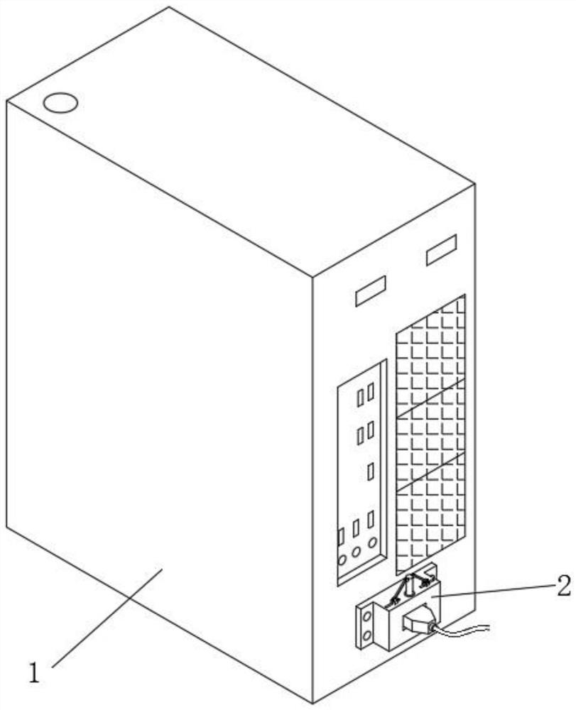 Protection device for computer power interface