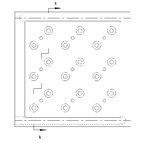 Flat type SOFC (Solid Oxide Fuel Cell) monocell partial performance test device